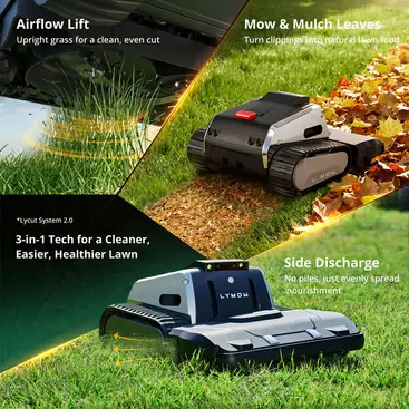 Lymow One Plus Robot tosaerba per grandi spazi