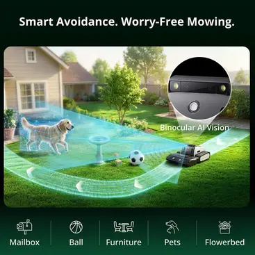 Lymow One Plus - Robot Rasaerba con App di controllo remoto