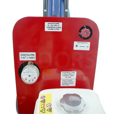 indicazioni Hydro Pure Kart HPK-S-MAXI - Macchina Pulizia Pannelli Fotovoltaici