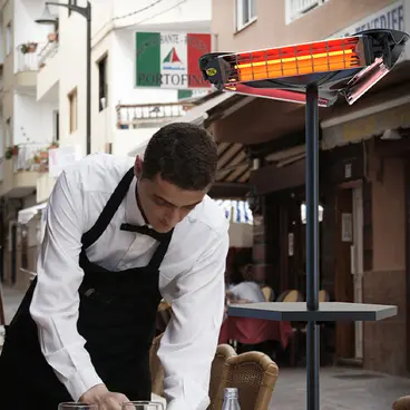 MO-EL Girosole - Lampada Infrarossi A Palo Ideale Bar