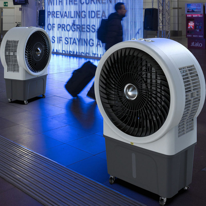 MO-EL Turbo Cooler 9100 - Raffrescatore Portatile Professionale