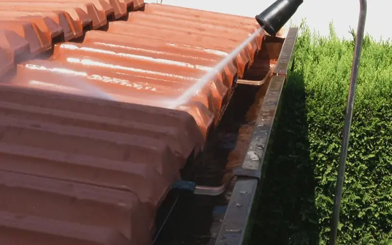 Lancia alta pressione per lavaggio grondaie compatibile con idropulitrice