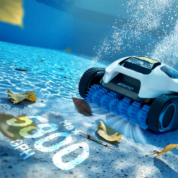 Mammotion Spino E1 - Robot per Pulizia Piscine 150 mq Alimentazione a Batteria
