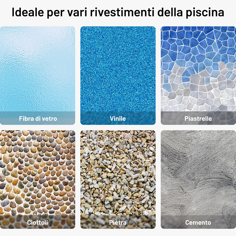 Mammotion Spino E1 - Robot nettoyeur de piscine à batterie pour piscines de 150 m²