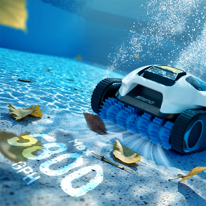 Mammotion Spino E1 - Robot nettoyeur de piscine à batterie pour piscines de 150 m²