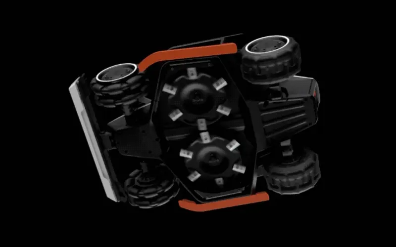 Mammotion Luba 2 AWD 10000X - Robot Rasaerba a doppia lama larghezza 40 cm
