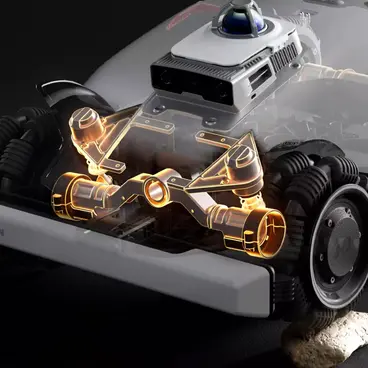 Robot rasaerba Mammotion LUBA 3 AWD 10000 senza filo perimetrale per prati fino a 10.000 m²