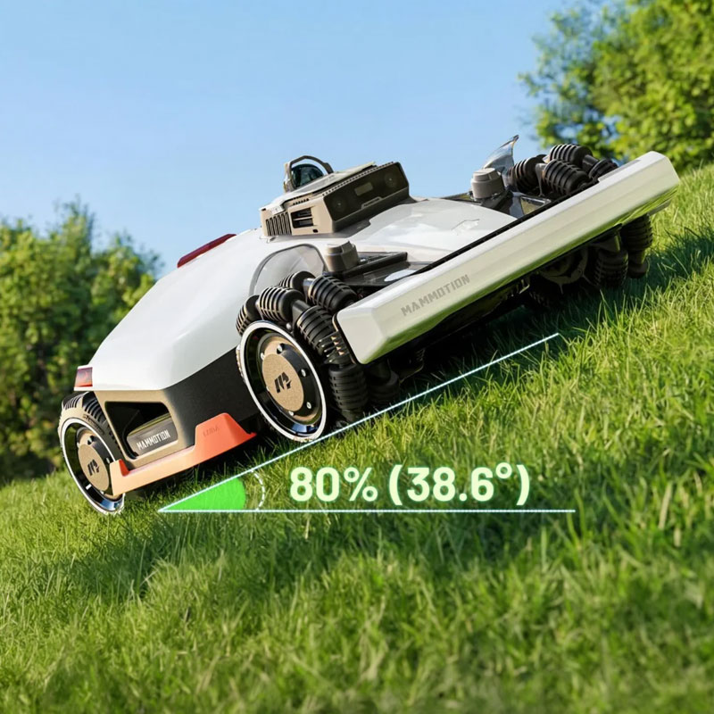 Robot rasaerba Mammotion LUBA 3 AWD 10000 senza filo perimetrale per prati fino a 10.000 m²
