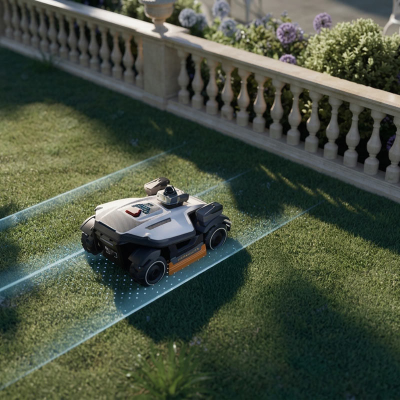 Mammotion LUBA 4 AWD 3000F - Robot Rasaerba Senza Filo Perimetrale per Prati Fino a 3000 m²