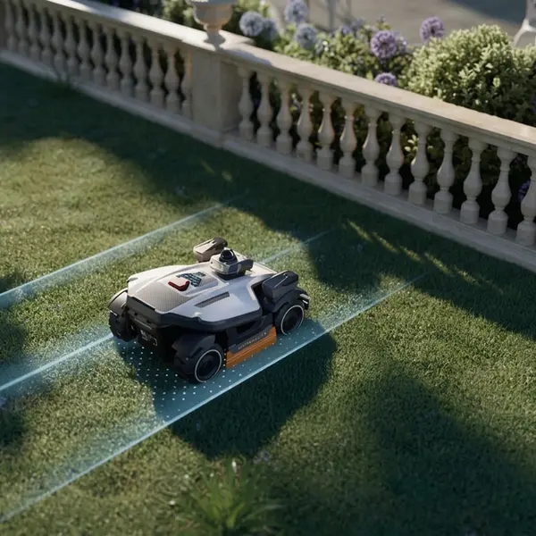 Mammotion LUBA 4 AWD 6000F - Robot Rasaerba Senza Filo Perimetrale per Prati Fino a 6000 m²