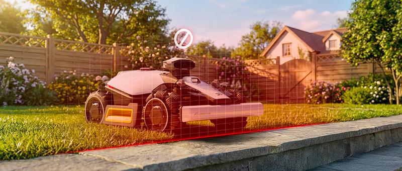 Mammotion Luba Mini 2 AWD 1000 - Robot Rasaerba Senza Filo Perimetrale 1000 m²