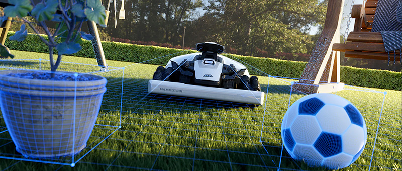 Mammotion Luba Mini 2 AWD 1000 - Robot Rasaerba Senza Filo Perimetrale 1000 m²