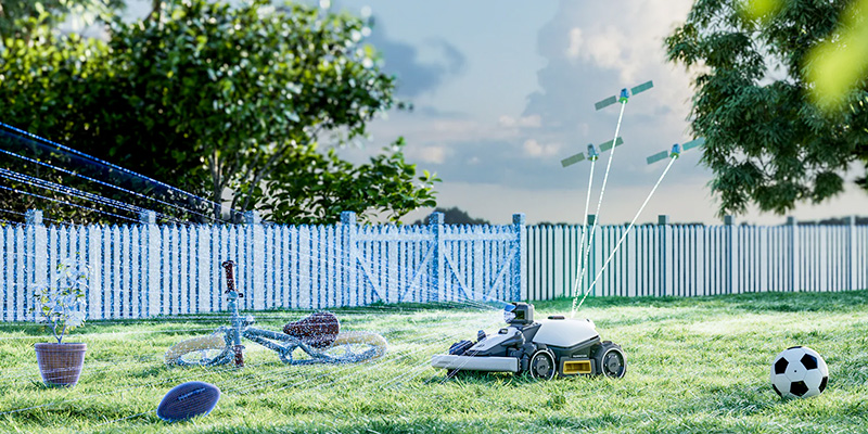 Mammotion Luba Mini AWD LiDAR - Robot Rasaerba Senza Filo Perimetrale 1500 m²