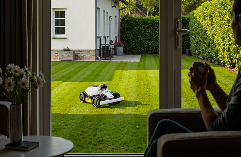 Mammotion Luba Mini AWD LiDAR - Robot Rasaerba Senza Filo Perimetrale 1500 m²