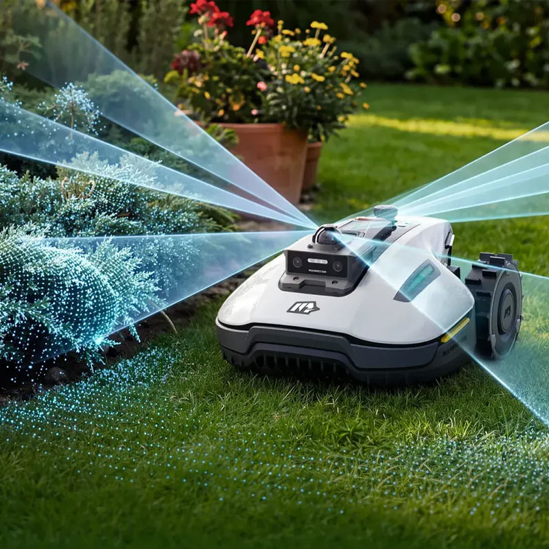 Mammotion Yuka Mini 2 1000 - Cordless Robotic Lawnmower with Perimeter Mowing Area of 1000 m²