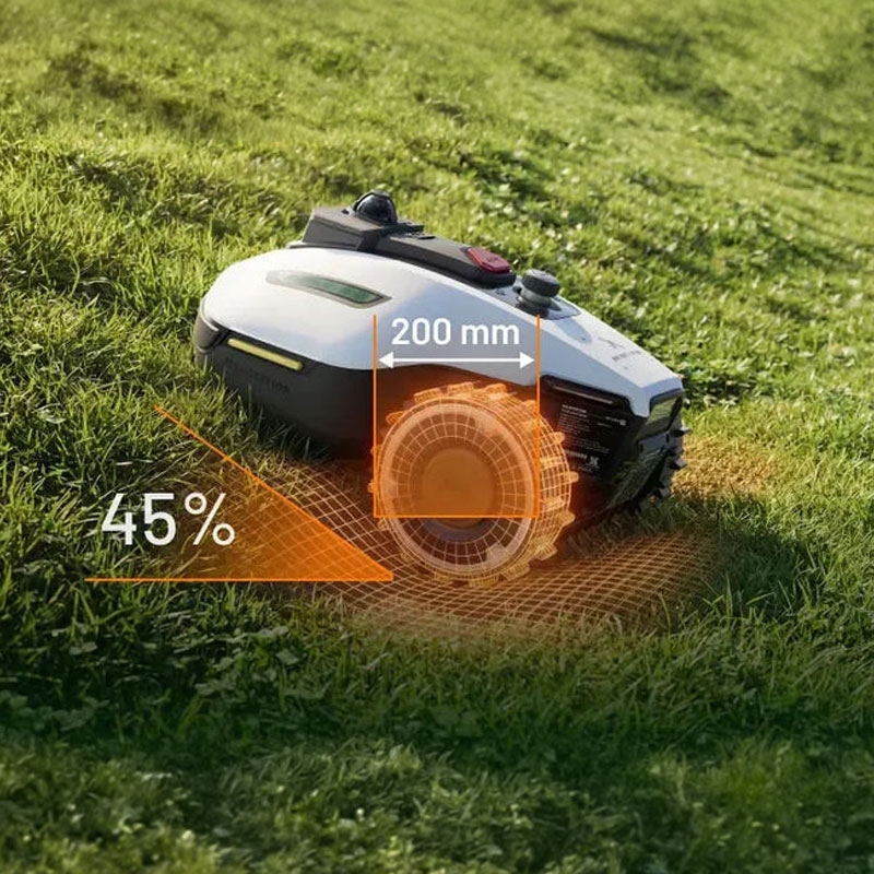 Mammotion Yuka Mini 2 1000 - Cordless Robotic Lawnmower with Perimeter Mowing Area of 1000 m²