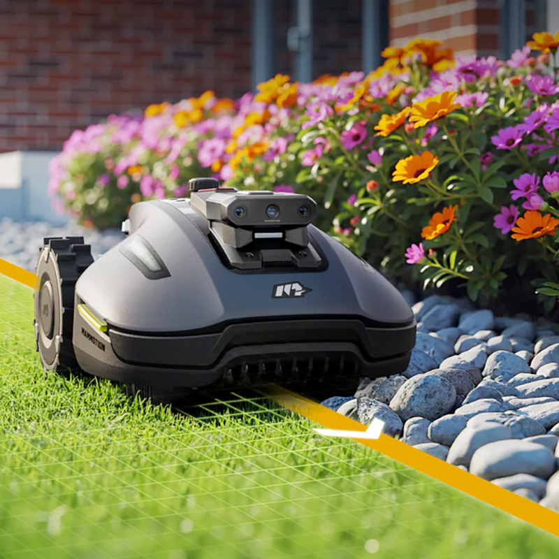 Mammotion Yuka Mini 2 1000 - Cordless Robotic Lawnmower with Perimeter Mowing Area of 1000 m²