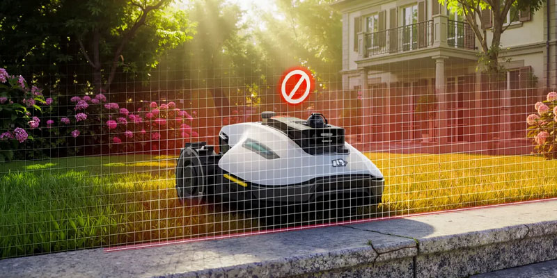 Mammotion Yuka Mini 2 1000 - Cordless Robotic Lawnmower with Perimeter Mowing Area of 1000 m²