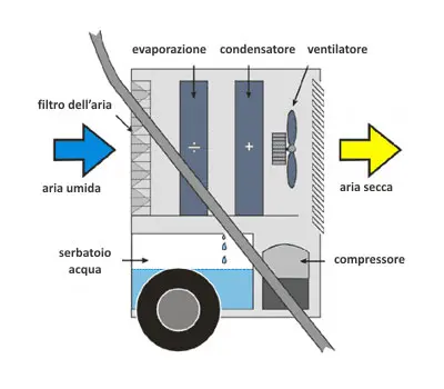 deumidificatore professionale master