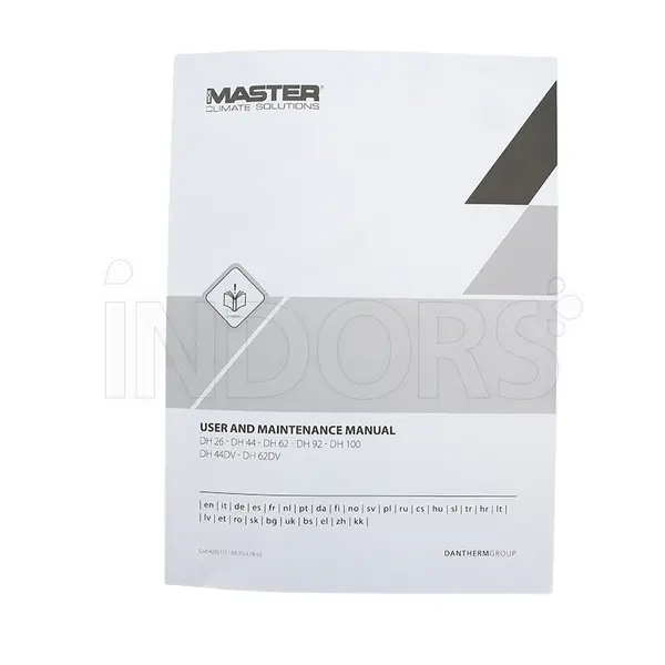 MASTER DH 62 - Deumidificatore Professionale