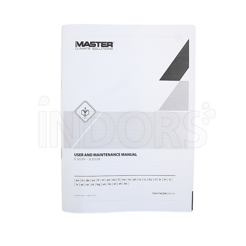 Manuel d'instructions Master B 30 EPR