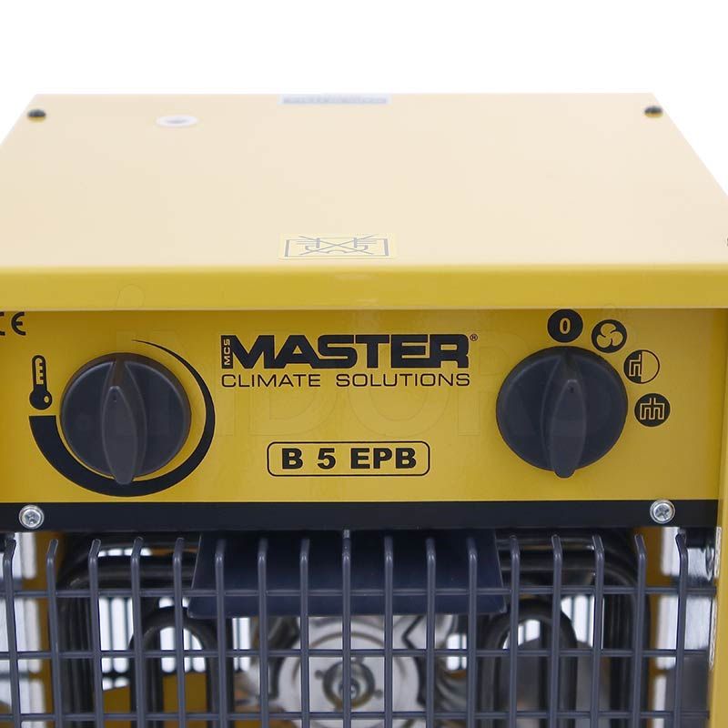 pannello comandi Master B 5 - Generatore aria calda professionale
