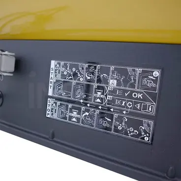 illustrazione manuale utilizzo Master BLP 53 ET - Generatore Aria Calda a Gas
