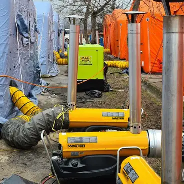 Master BV 77 - Cannone Aria Calda a Gasolio