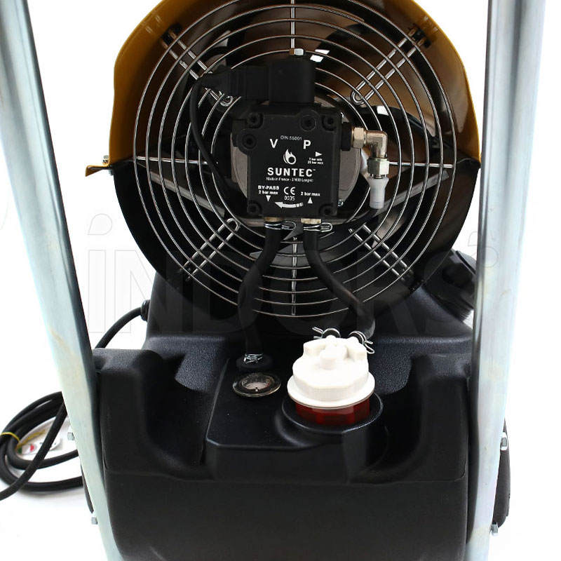 Maître BV 77 - Canon à air chaud diesel