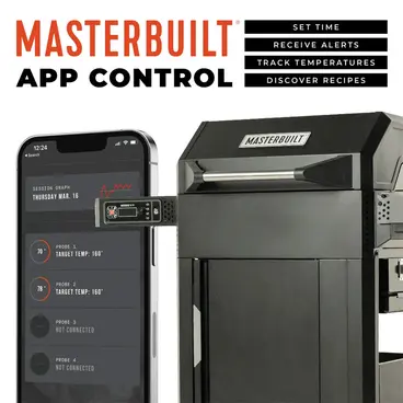 Masterbuilt AutoIgnite Series 545 - Griglia a Carbone e Affumicatore Digitale modello MB20042724