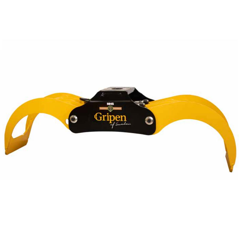 MHS Gripen 015 - Forestry Grapple with Closed Forks Standard and Heavy Duty Model