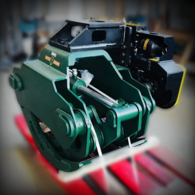 MHS TMR 1400 HD Renforcé + IT 450 CTH - Pince avec kit tronçonneuse 45 cm et rotateur