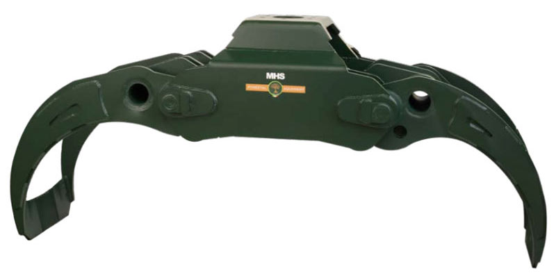 MHS TMR 1400 HD renforcé - Grappin forestier professionnel à fourches fermées