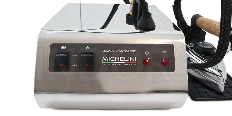 Michelini Jemma Avantgarde - Ferro per Stirare con Caldaia Professionale Inox da 1 L