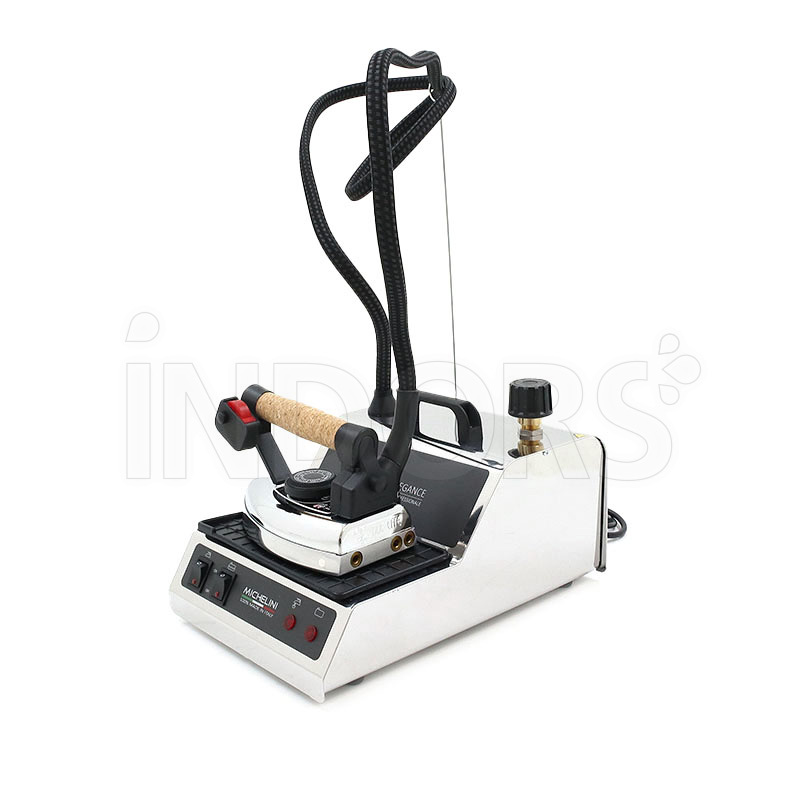 Ferro Da Stiro A Vapore Professionale Michelini Prestige Classic - Caldaia In Rame 1,5L, 1950W - Made In Italy