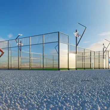 MO-EL Hathor Deep lampade riscaldanti campi da padel e impianti sportivi