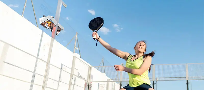 MO-EL Lampade Infrarossi riscaldamento Campi da Padel - 4 x Hathor Deep 892L (8 lampade totali)