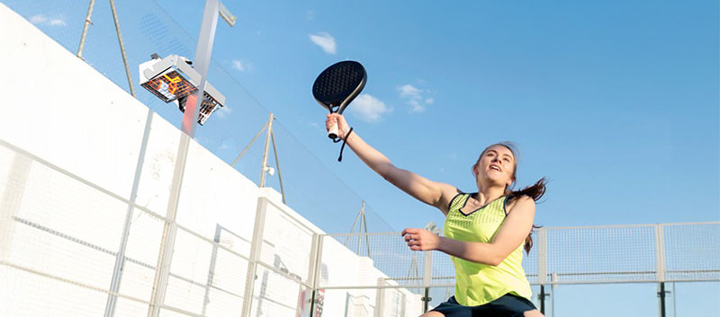 MO-EL Lampade Infrarossi riscaldamento Campi da Padel - 4 x Hathor Deep 892L (8 lampade totali)