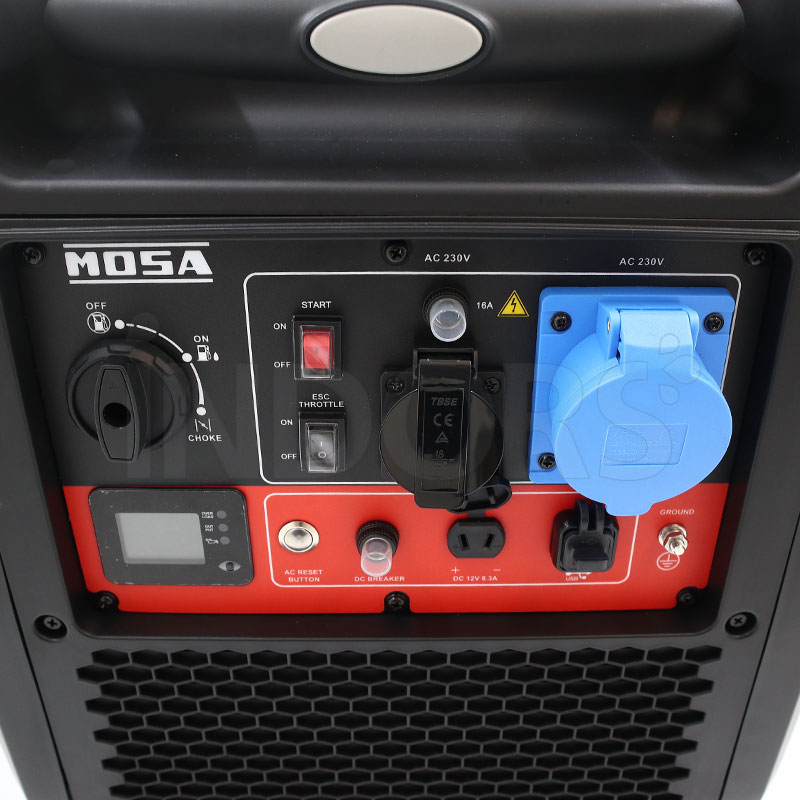 pannello comandi mosa generatore 7 kW