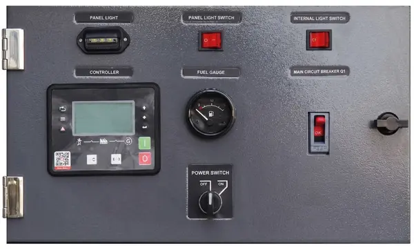 Multipower MY20YSS 10018 - Pannello Comandi Generatore Industriale Silenziato Diesel 22 kW
