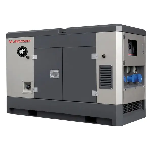 Multipower MY30ISS 10026 - Generatore Industriale Ultra Silenziato Diesel 33 kW