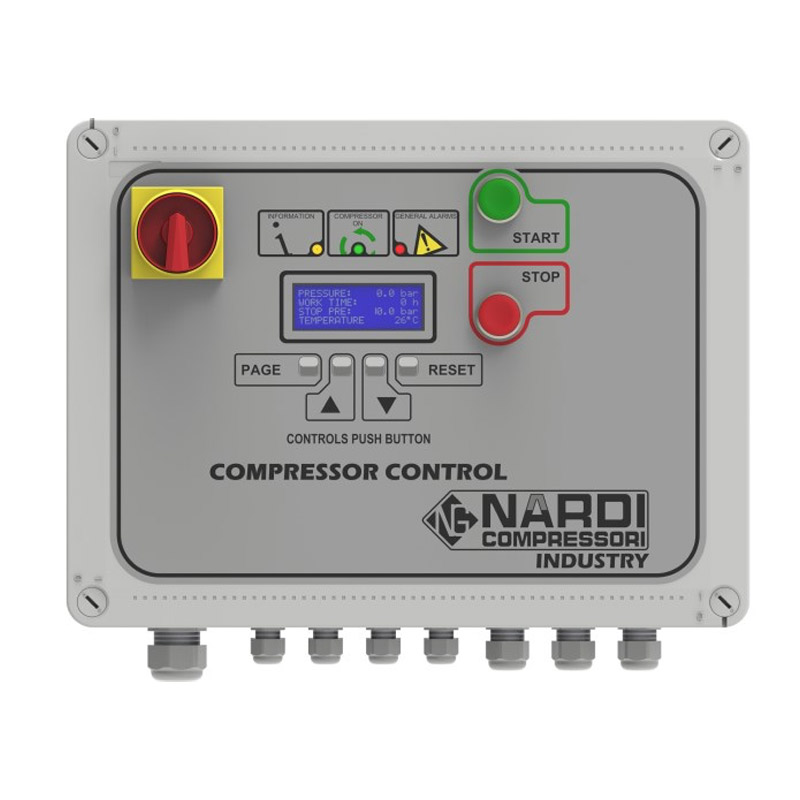 Nardi Compresseurs LP Control Contrôle de l'appareil