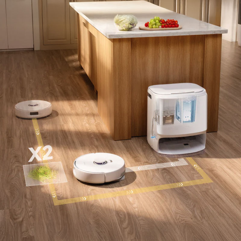 Narwal Freo Z10 - Robot Vacuum Cleaner and Floor Mop Repeated Cleaning