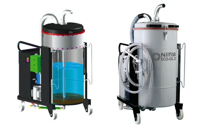 Nilfisk Eco Oil 22 - 4030400003 Bidone Aspiratutto Industriale ideale per Olio e Trucioli