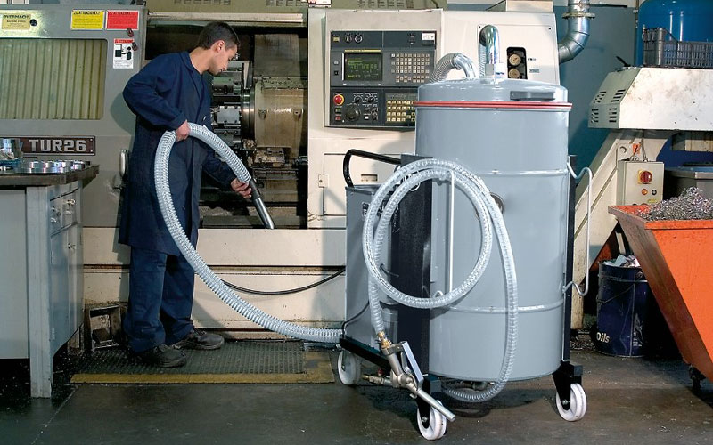 Nilfisk Eco Oil 22 - 4030400003 Bidone Aspiratutto Industriale ideale per Olio e Trucioli