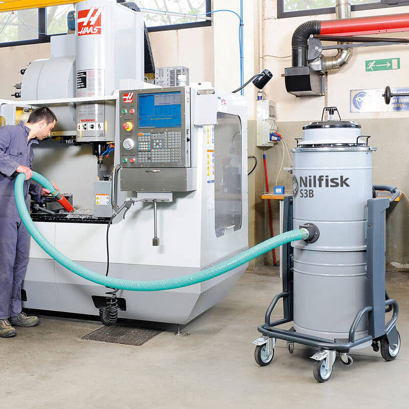 Nilfisk S3B L100 CC GV CB5002 - 4010500125 Industrial Wet and Dry Vacuum Cleaner