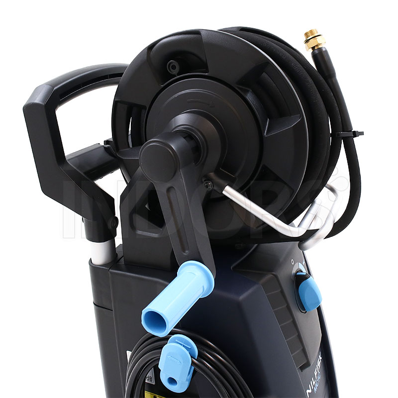 Nilfisk MC 1C-125/500 XT UE - Idropulitrice con Avvolgitubo e Tubo Flessibile 10 Metri