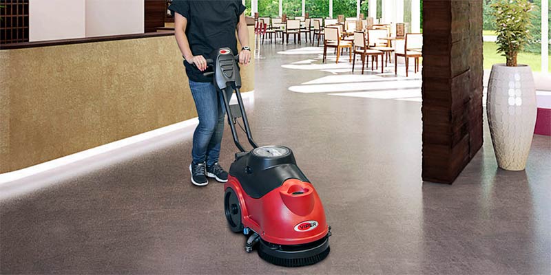 utilizzo Nilfisk AS 380/15B EU - Lavasciuga Compatta a Batteria