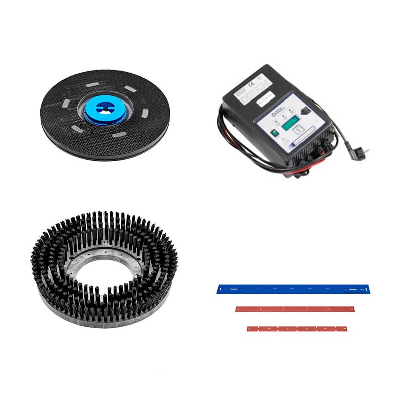 dotazione standard Nilfisk AS 380/15B EU - Lavasciuga Compatta a Batteria