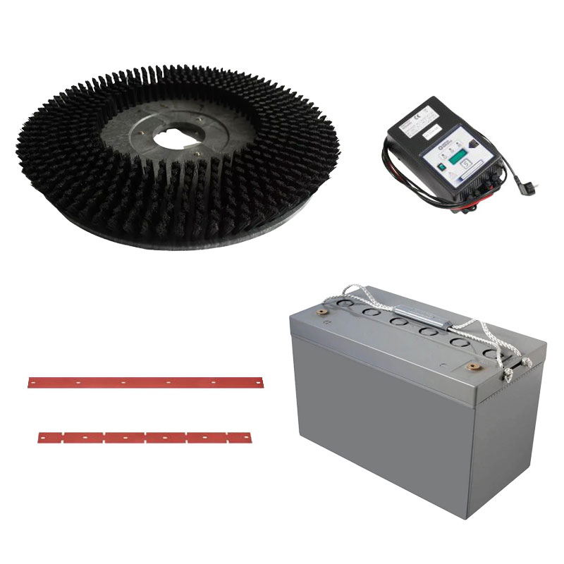 Nilfisk AS530R - 24V Battery-Powered Ride-On Scrubber Dryer